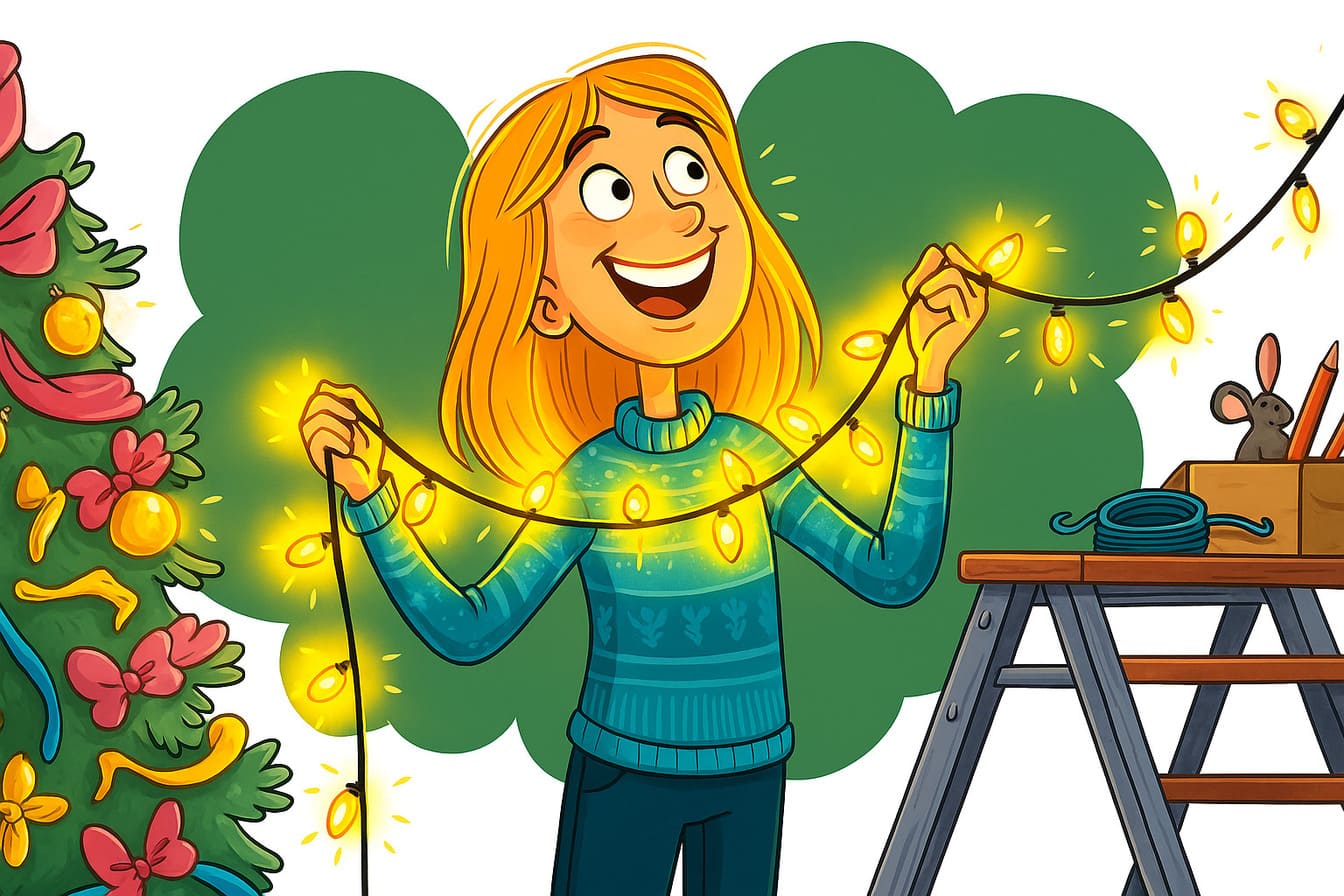Фразовый глагол light up